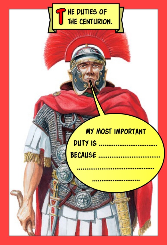 Roman soldier homework help